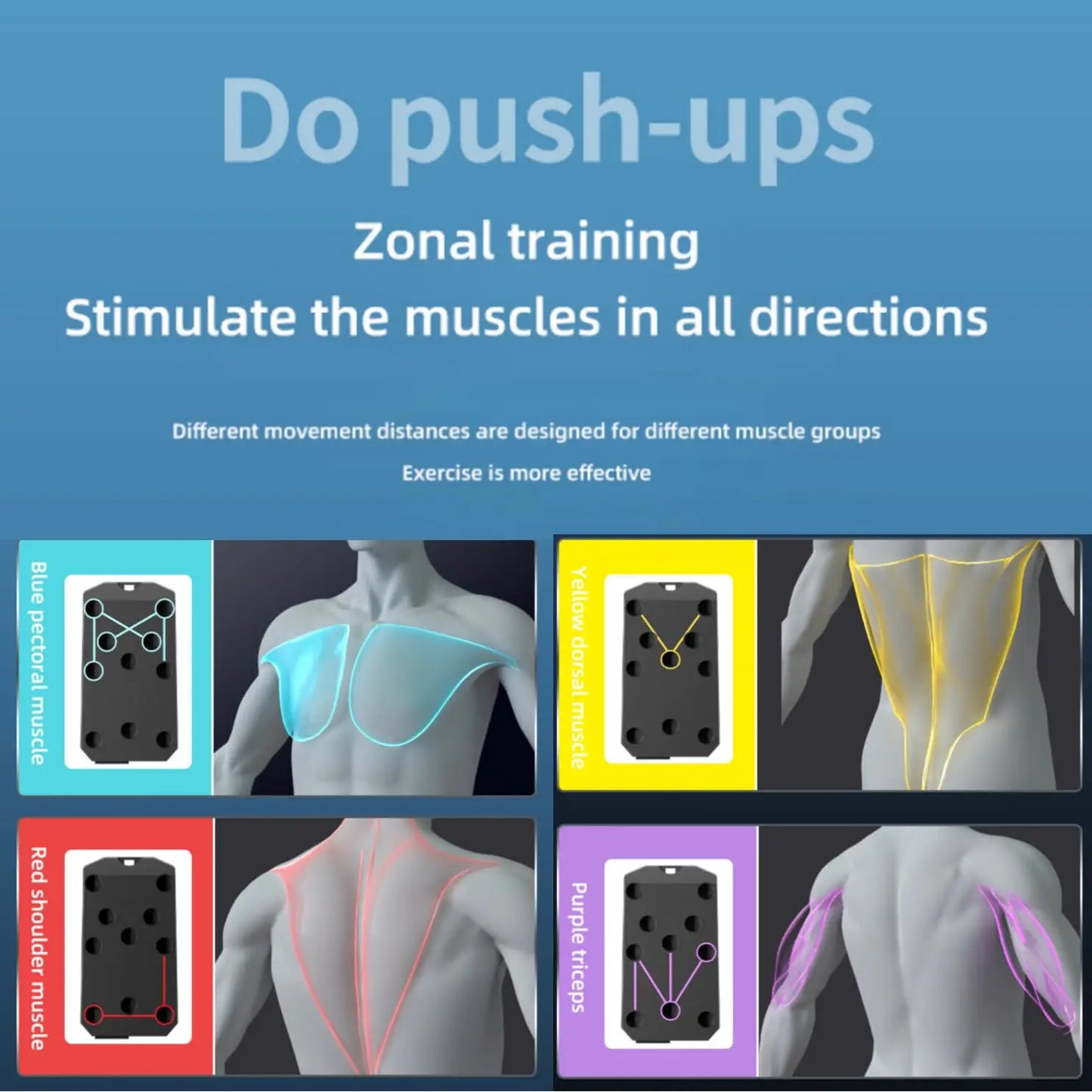 BPM Gear Push-up Board
